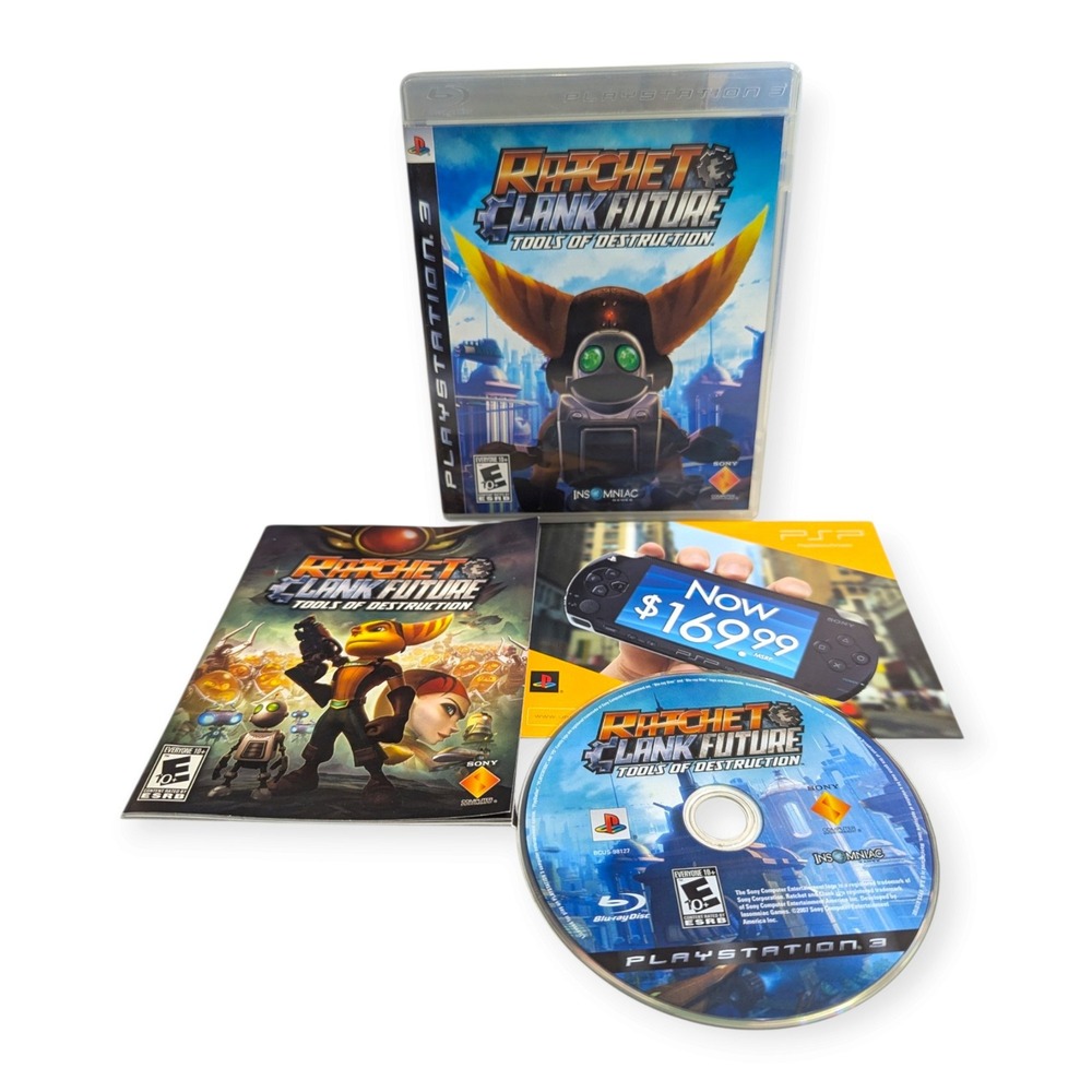 Ratchet & Clank Future Tools of Destruction Sony PlayStation 3 PS3 Complete CIB
